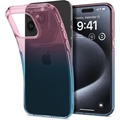 Coque iPhone 15 Pro en TPU Spigen Liquid Crystal - Rose