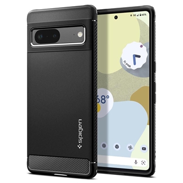 Coque Google Pixel 7 en TPU Spigen Rugged Armor - Noire