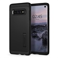 Coque Samsung Galaxy S10 Spigen Tough Armor - Noir