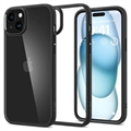 Coque iPhone 15 Spigen Ultra Hybrid - Noire