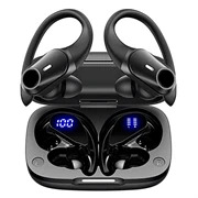 Écouteurs de Sport TWS avec Étui de Chargement T59 - HiFi - Noir