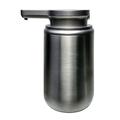 Distributeur automatique de savon en acier inoxydable, 350ml - Gris