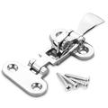 Loquet de serrure en acier inoxydable de qualité marine - Argent
