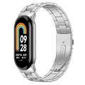 Bracelet Xiaomi Smart Band 8 en Acier Inoxydable - Argenté