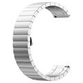 Bracelet Huawei Watch GT en Acier Inoxydable avec Boucle Papillon - Argent