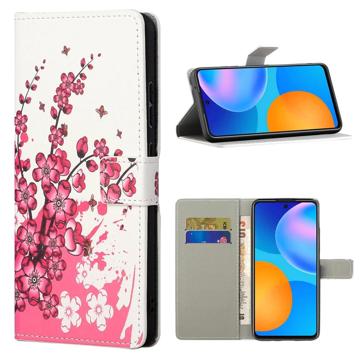 Étui Portefeuille Xiaomi 12T/12T Pro - Série Style - Fleurs Roses