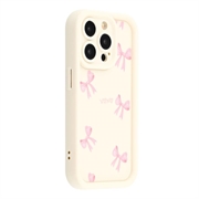 Coque TPU antichoc élégante iPhone 14 Pro avec bords relevés - Blanche / arc