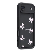 Coque TPU antichoc élégante iPhone Air avec bords surélevés - noire / arc
