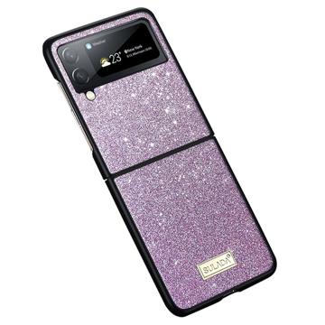 Coque Hybride Samsung Galaxy Z Flip4 Sulada Celebrity - Violete