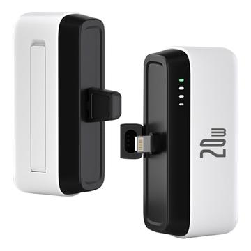 T160 Mini Lightning Batterie Externe portable - PD 20W, 5000mAh