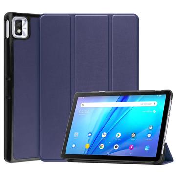 Étui à Rabat Smart TCL Tab 10s - Série Tri-Fold - Bleu