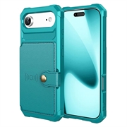 Coque iPhone Air en TPU avec Porte-Cartes - Turquoise