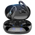 Écouteurs de Sport TWS avec Écran LED VV2 - Noir