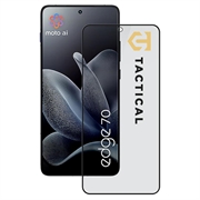 Protecteur d'écran Motorola Edge 70 Tactical Glass Shield Privacy Stealth 5D - 9H - Bord noir
