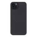 Coque iPhone 15 Plus Tactical MagForce - Fibre de Carbone / Noire