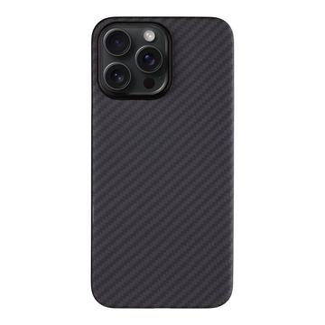 Coque iPhone 15 Pro Max Tactical MagForce - Fibre de Carbone / Noire