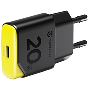 Chargeur rapide USB-C Tactical Minimi 20W GaN - Noir / Jaune