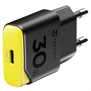 Chargeur rapide USB-C Tactical Minimi 30W GaN - Noir / Jaune