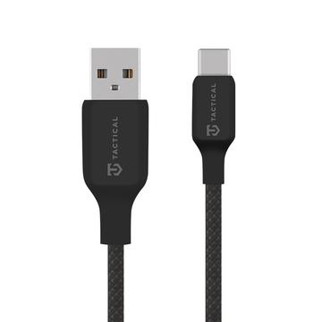 Câble USB-A / USB-C Tactical Stitch Thread - 0.3m, 15W - Noir