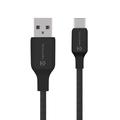Câble USB-A / USB-C Tactical Stitch Thread - 2m, 15W - Noir