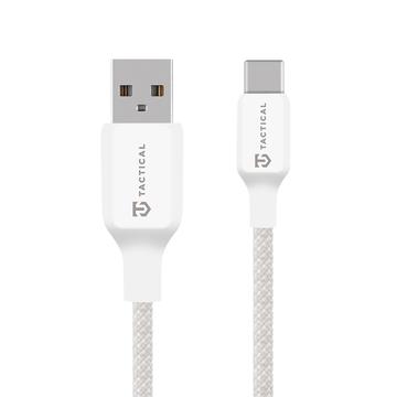 Câble USB-A / USB-C Tactical Stitch Thread - 2m, 15W - Blanc