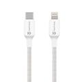 Câble USB-C / Lightning Tactical Stitch Thread - 0.3m, 27W - Blanc