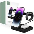 Tech-Protect A11 3-in-1 Wireless Charger 15W - Noir