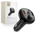 Tech-Protect CC06 72W Chargeur de voiture / Transmetteur FM - Noir