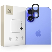 Protection d'appareil photo en aluminium iPhone 17 Tech-Protect Camalloy Fit+ - Noir