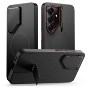 Coque Samsung Galaxy S26 Tech-Protect Kevlar Aura - Compatible MagSafe - Noire / Orange