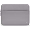 Housse pour ordinateur portable Tech-Protect avec poche pour accessoires - 13 à 14 pouces - Gris crayon