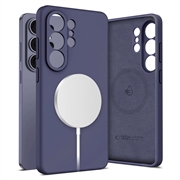 Coque Samsung Galaxy S26 Ultra en silicone liquide Tech-Protect - Compatible MagSafe - Violette