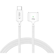 Câble Tech-Protect MMC01 Ultraboost USB-C vers MagSafe 3, 140W - 2m - Blanc