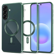 Coque Samsung Galaxy A37 Tech-Protect MagFlex - Compatible MagSafe - Claire / Vert jungle