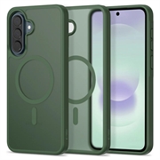 Coque Samsung Galaxy A36/A37/A56 Tech-Protect Magmat - Compatible MagSafe - Vert mat