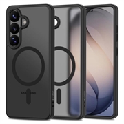 Coque Samsung Galaxy S26+ Tech-Protect Magmat - Compatible MagSafe - Noir Mat