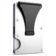 Porte-cartes / portefeuille RFID Tech-Protect Thorn - Argent métallisé