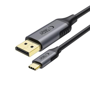 Câble Tech-Protect UltraBoost USB-C vers DisplayPort 1.4 - 8K@60Hz, 180cm - Noir