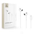 Tech-Protect Écouteurs Ultraboost Core G2 USB-C filaires - Blanc