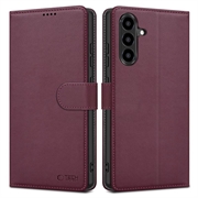 Étui Portefeuille Samsung Galaxy A57 avec Aimant et Support Tech-Protect - Mûre