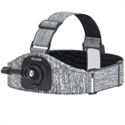 Telesin GP-HMS-T06 Bandeau avec deux fixations pour caméras d'action