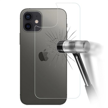 Protecteur du Cache Batterie iPhone 12/12 Pro en Verre Trempé - Clair