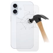 Protecteur du Cache Batterie iPhone 16 Plus en Verre Trempé - Clair