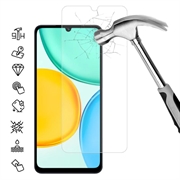 Protecteur d'écran Honor X5d/X5d Plus en verre trempé - 9H - Case Friendly - Transparente