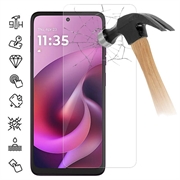 Protecteur d'écran Motorola Moto G (2026) en verre trempé - 9H - Case Friendly - Transparente