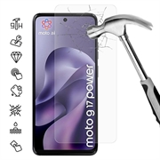 Protecteur d'écran Motorola Moto G17 Power en verre trempé - 9H - Case Friendly - Transparente