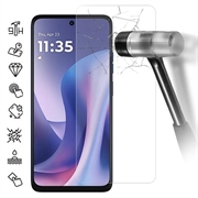 Protecteur d'écran Motorola Moto G57 en verre trempé - 9H - Case Friendly - Transparente