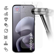Protecteur d'écran Motorola Moto G67 en verre trempé - 9H - Case Friendly - Transparente