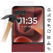 Protecteur d'écran Motorola Razr 70 Ultra en verre trempé - 9H - Case Friendly - Transparente