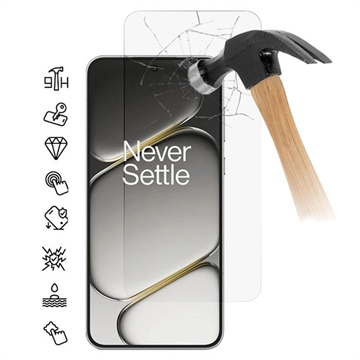 Protecteur d\'écran OnePlus Ace 6 en verre trempé - 9H - Case Friendly - Transparente